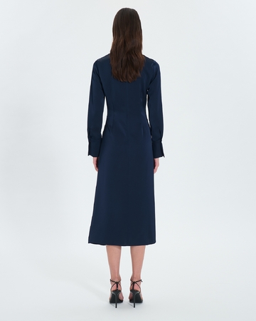 Robe Ruka Robe longue satinée nocturne ZAPA