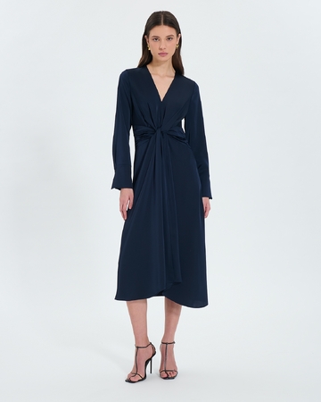Robe Ruka Robe longue satinée nocturne ZAPA