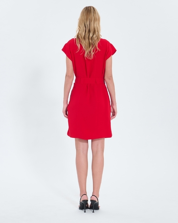 Robe Rosen Robe chemise rouge ZAPA
