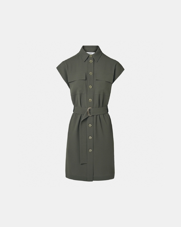 Robe Rosen Robe chemise army ZAPA