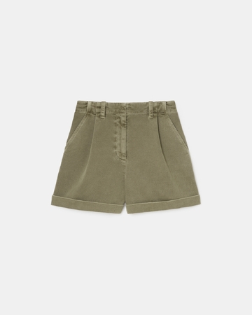 Short Savanna Short en jean kaki ZAPA