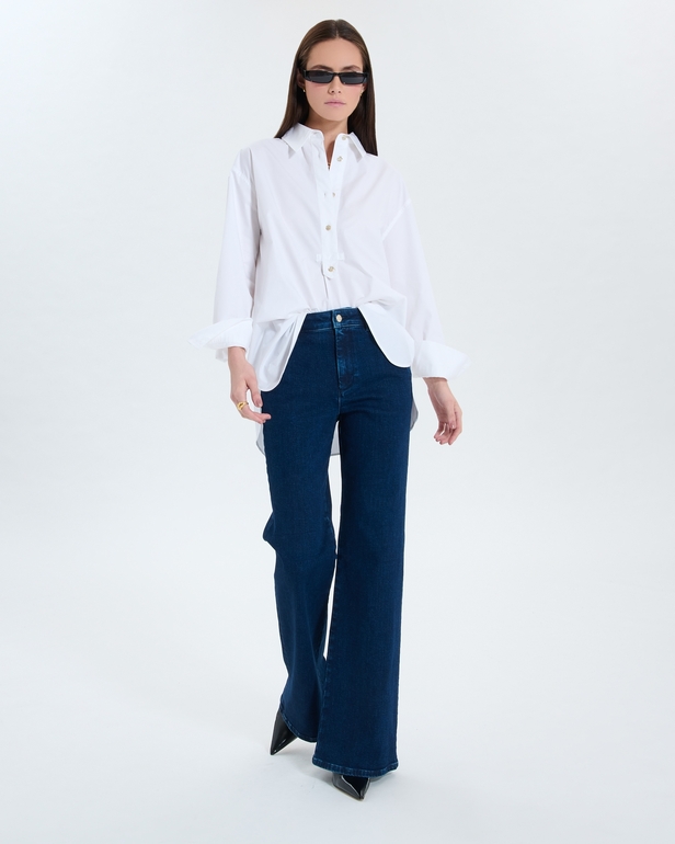 Chemise Casablanca Chemise oversize blanche ZAPA