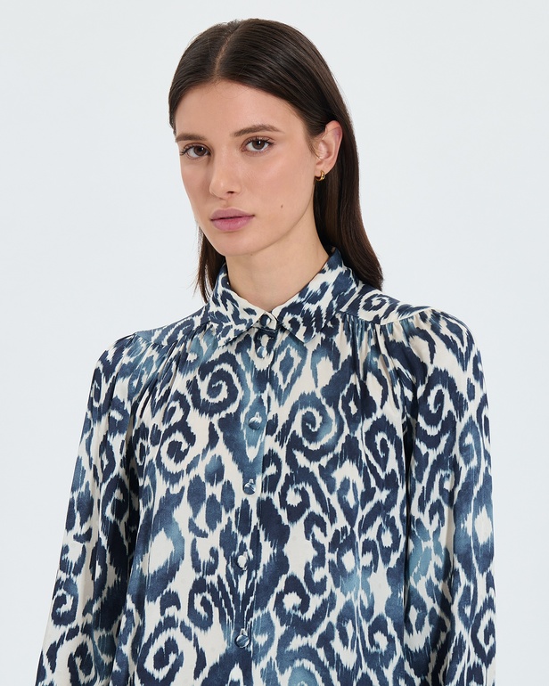 Chemise Castille Chemise &agrave; imprim&eacute; summer wave ZAPA