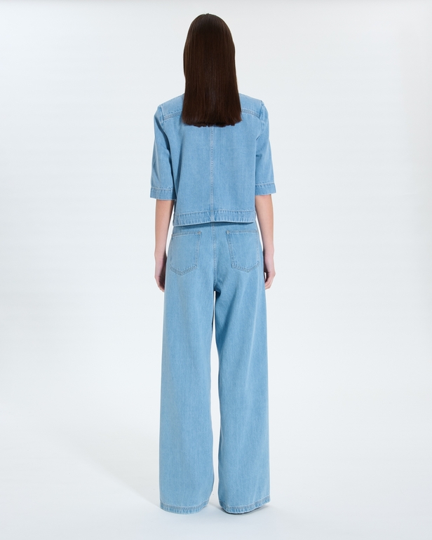 Chemise Celina Chemise courte light blue ZAPA
