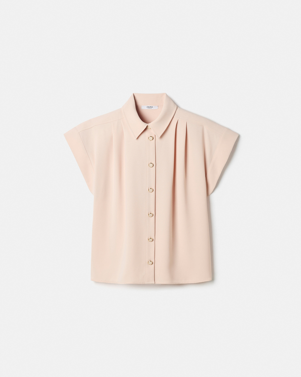 Top Tarina Chemise manches courtes nude ZAPA