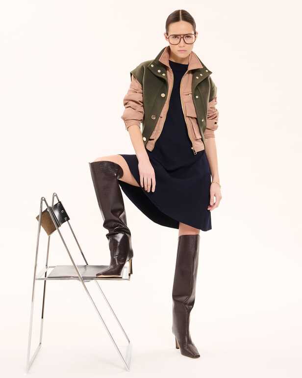 Manteau Meloe Manteau court camel ZAPA