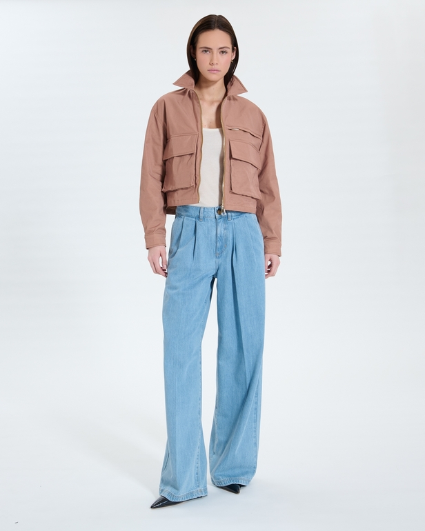 Manteau Meloe Manteau court camel ZAPA