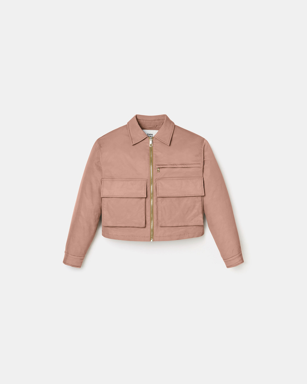 Manteau Meloe Manteau court camel ZAPA