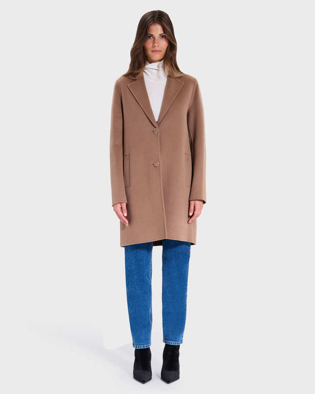 Manteau Matila Manteau mi-long camel ZAPA