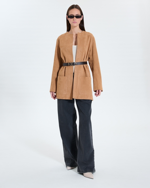Manteau Manoa Manteau mi-long beige ZAPA