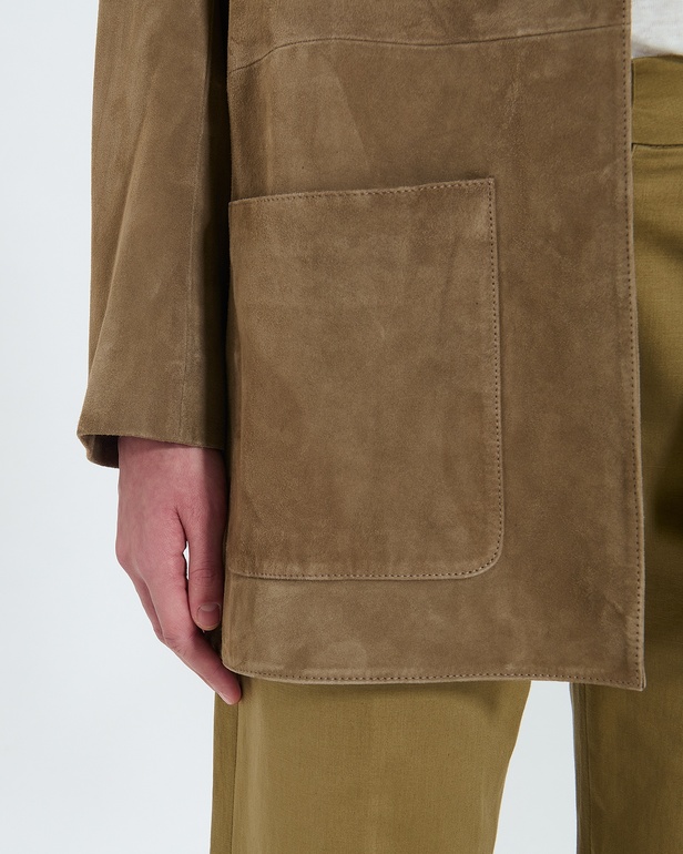 Manteau Manoa Manteau mi-long kaki ZAPA
