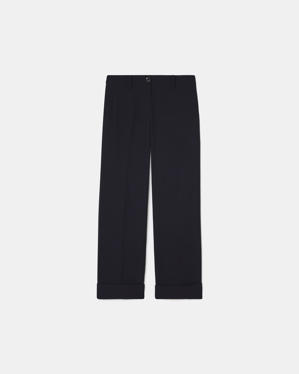Pantalon Parly Pantalon fluide en cr&ecirc;pe nocturne ZAPA