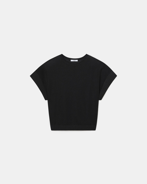 Pull Pradel Pull fin noir paillet&eacute; ZAPA