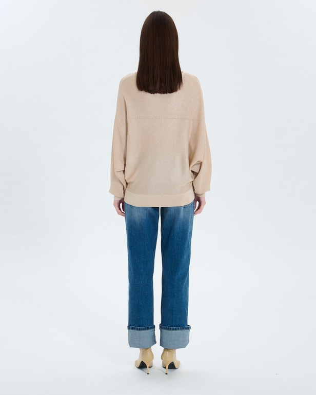 Pull Namanda Pull col bateau champagne ZAPA