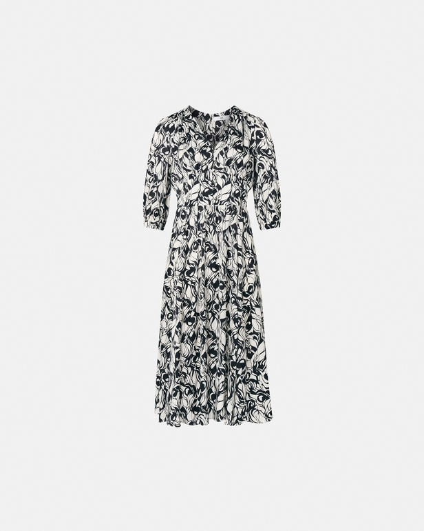 Robe Rafinita Robe longue &eacute;vas&eacute;e &agrave; imprim&eacute; floral ZAPA