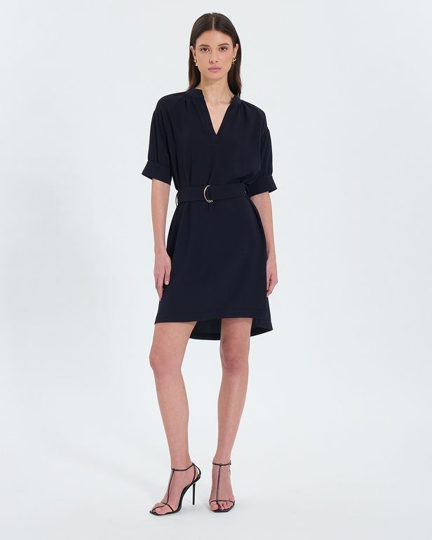 Robe Rambridge Robe courte en cr&ecirc;pe nocturne ZAPA