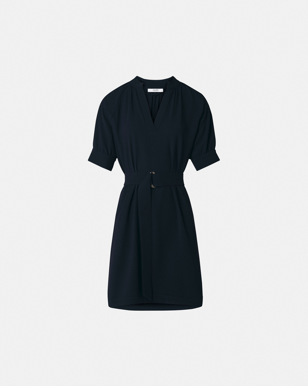 Robe Rambridge Robe courte en cr&ecirc;pe nocturne ZAPA