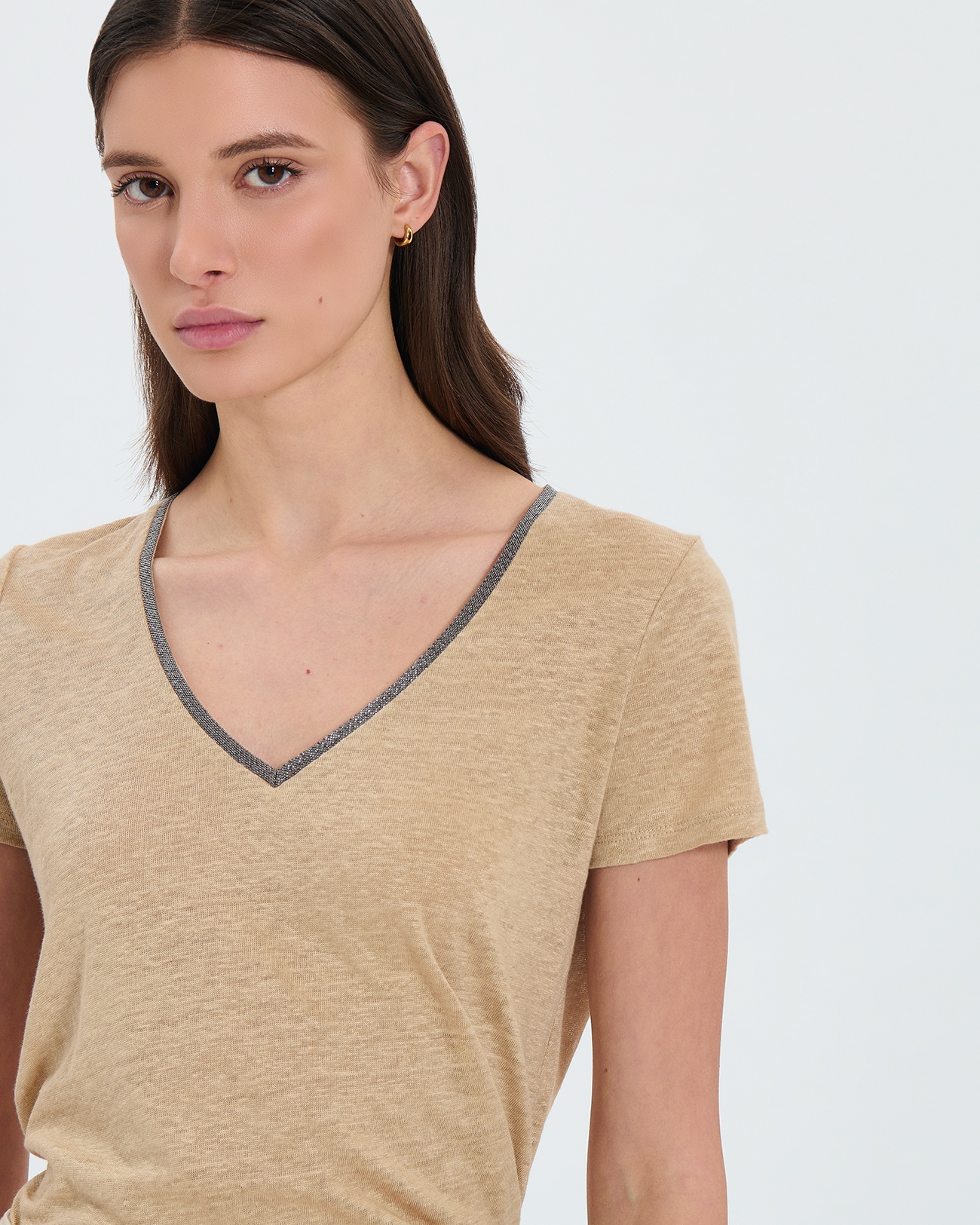 Top Tasmanie Top jersey beige ZAPA