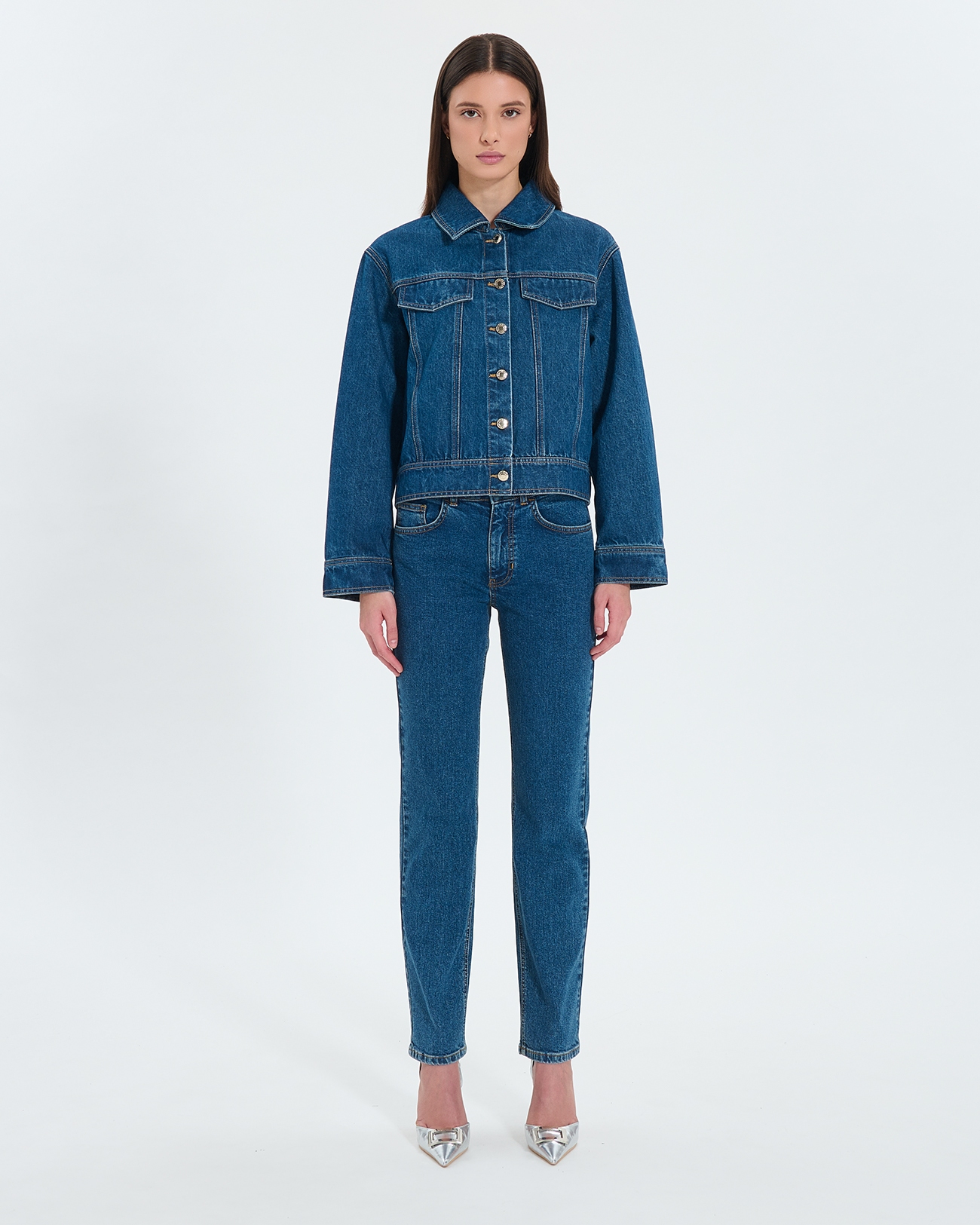Veste Monge Veste en jean baby blue ZAPA