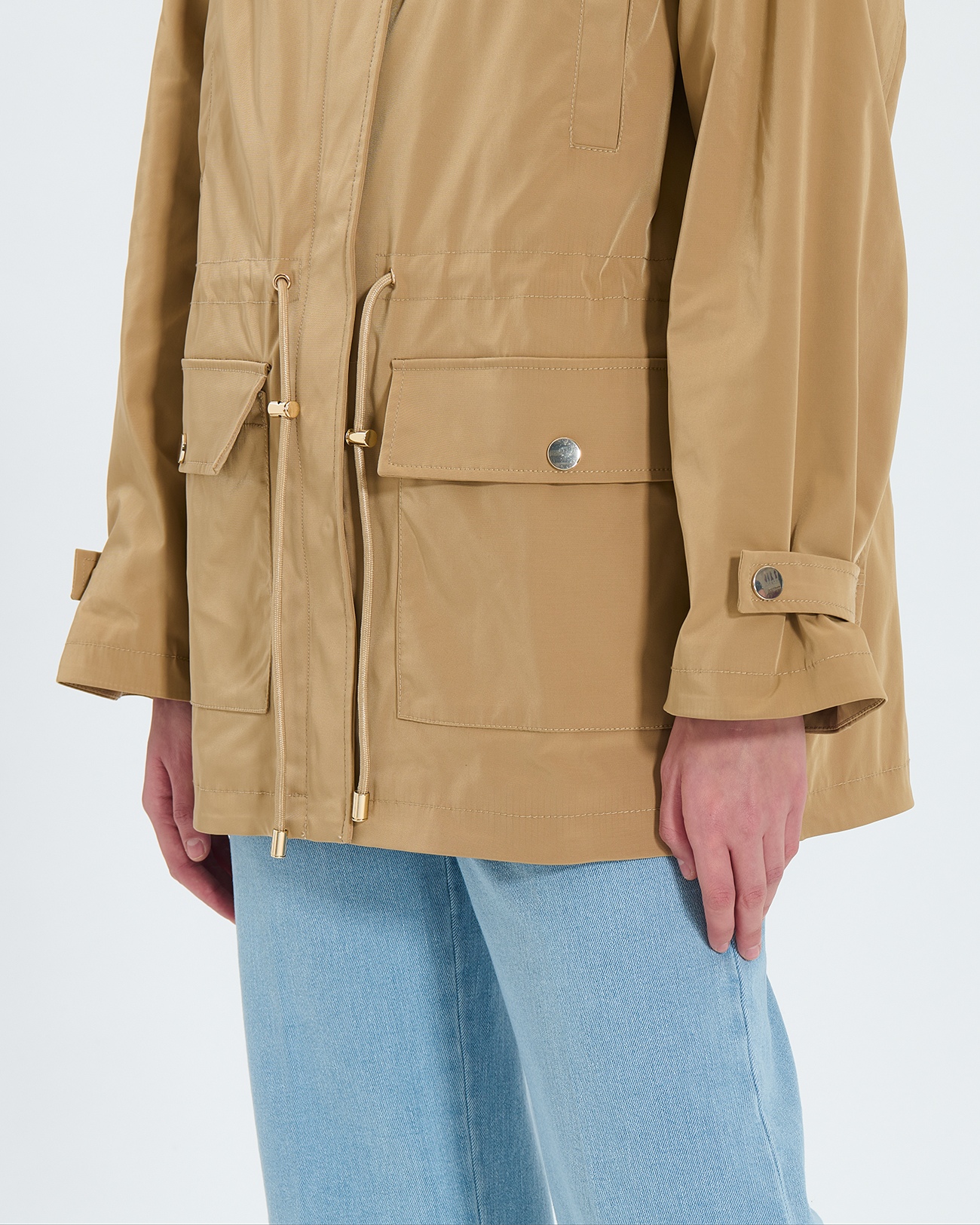 Imperm&eacute;able Tama Trench ajustable beige ZAPA