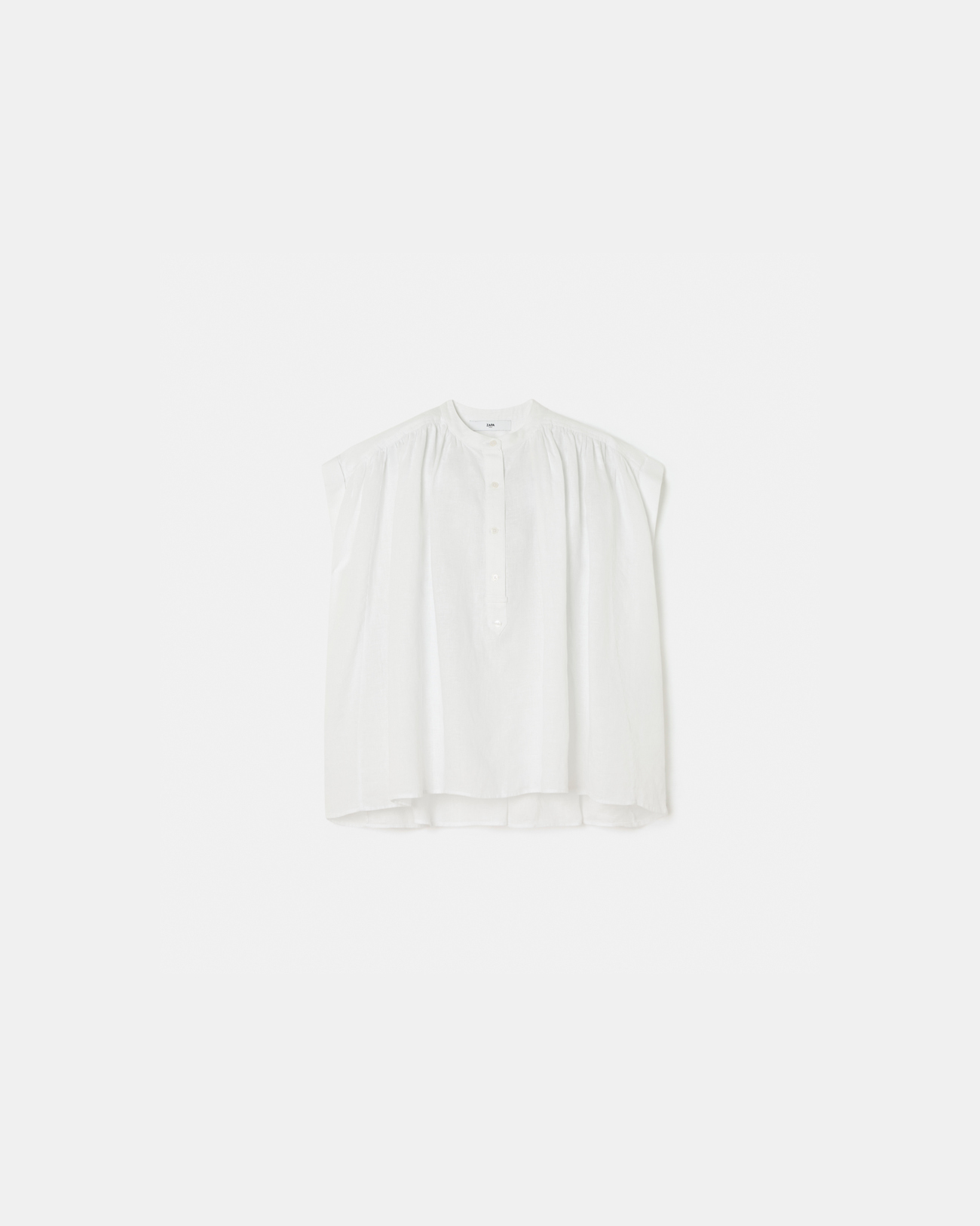 Chemise Caty Chemise fluide en coton blanc ZAPA