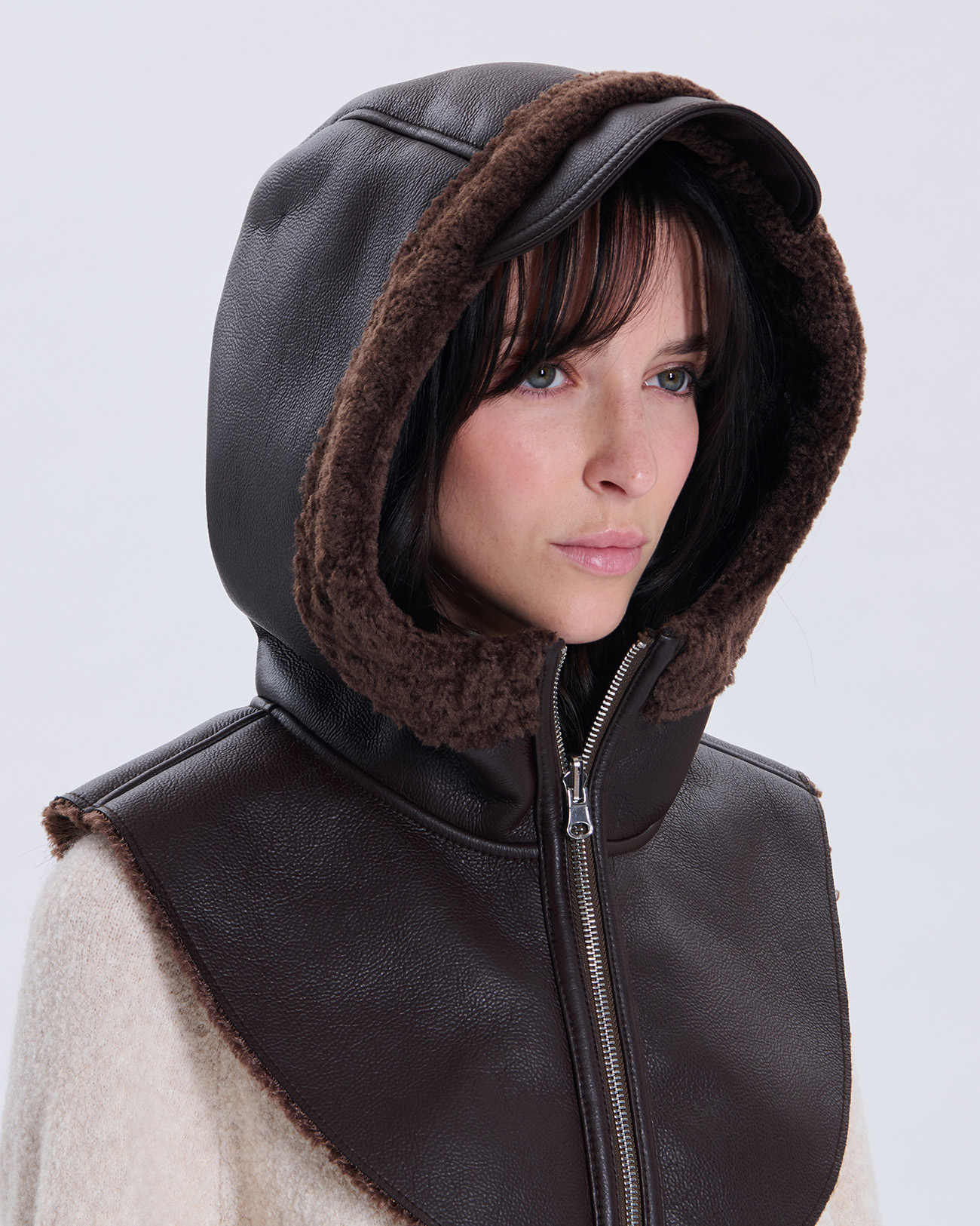 Capuche Chadi Capuche Chadi chocolat ZAPA