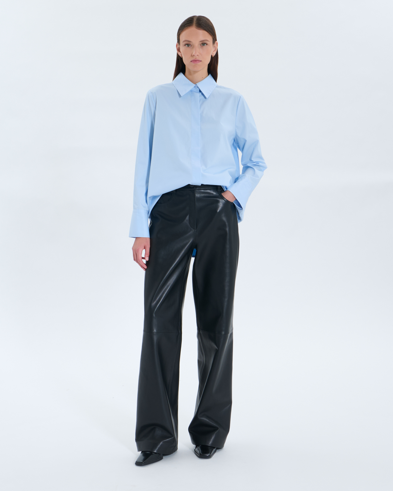 Chemise Claire Chemise Claire bleu ciel ZAPA