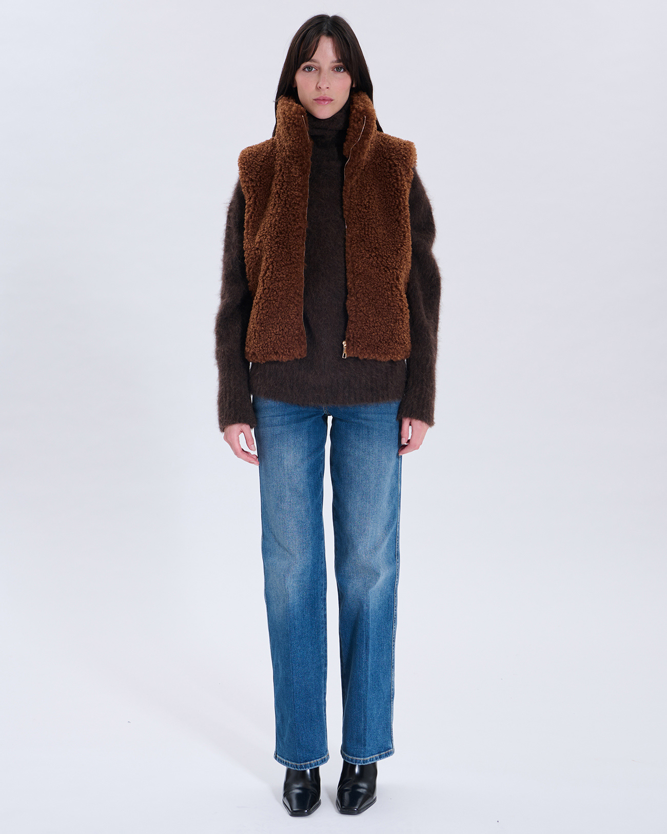 Gilet Gloria Gilet Gloria tabac ZAPA