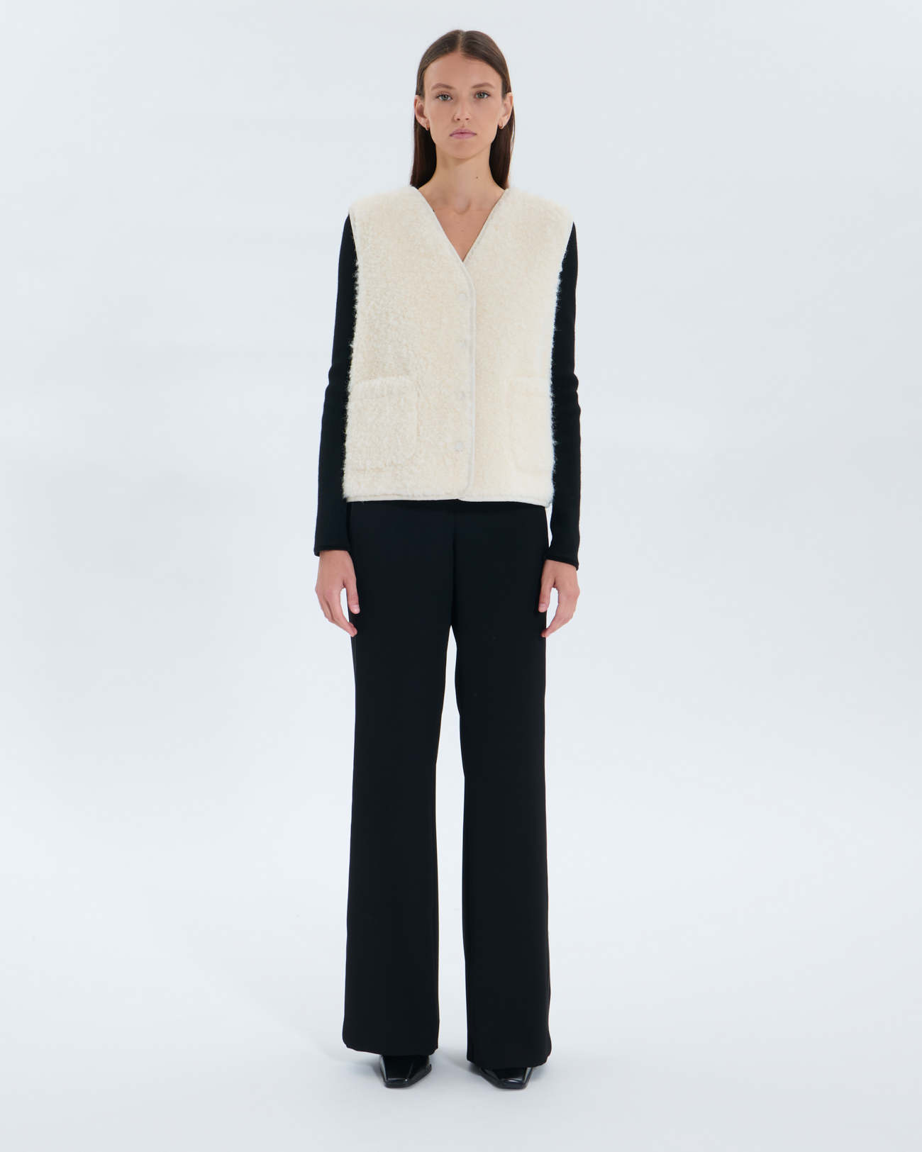 Gilet Giselle Gilet Giselle ecru ZAPA