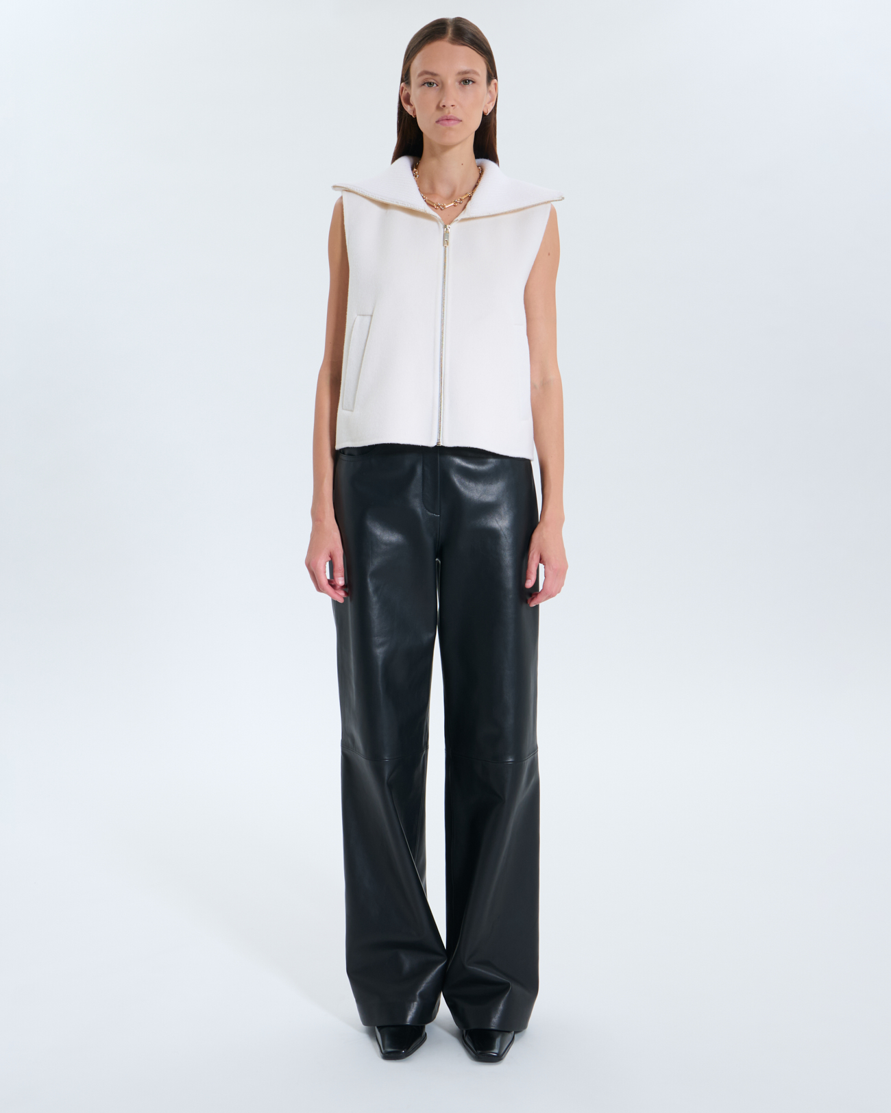 Gilet Glassandre Gilet Glassandre ecru ZAPA