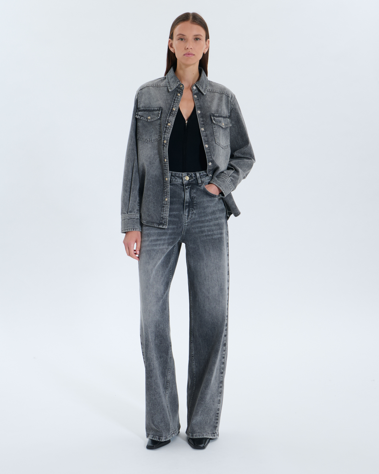 Jean Pamover Jeans Pamover gris ZAPA