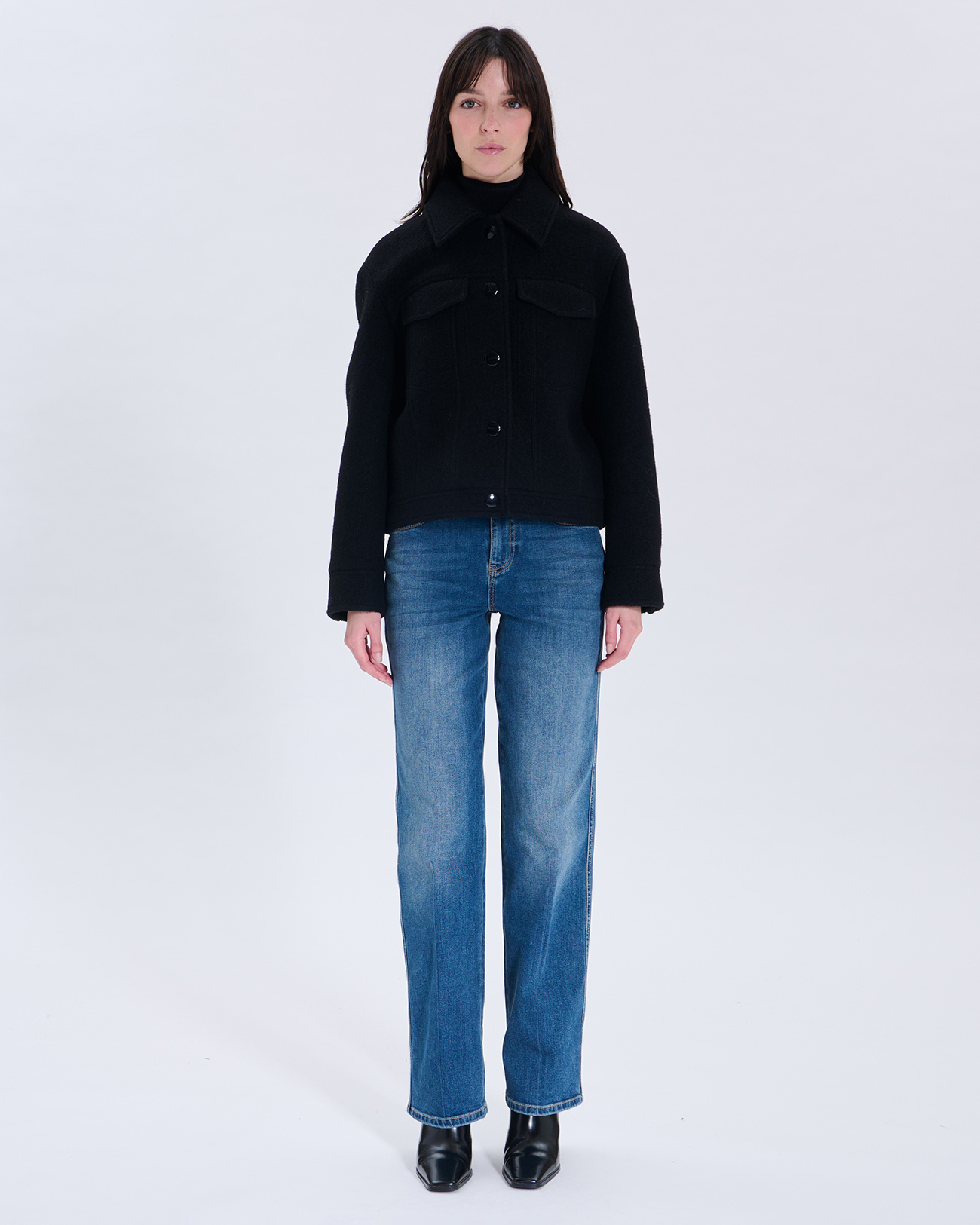 Manteau Mino Manteau Mino noir ZAPA