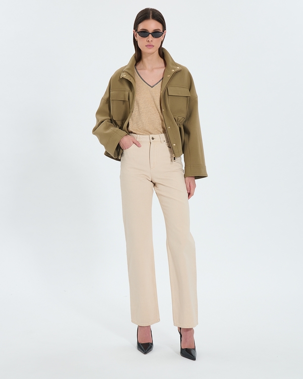 Top Tasmanie Top jersey beige ZAPA