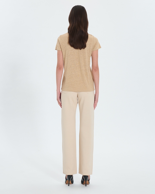 Top Tasmanie Top jersey beige ZAPA