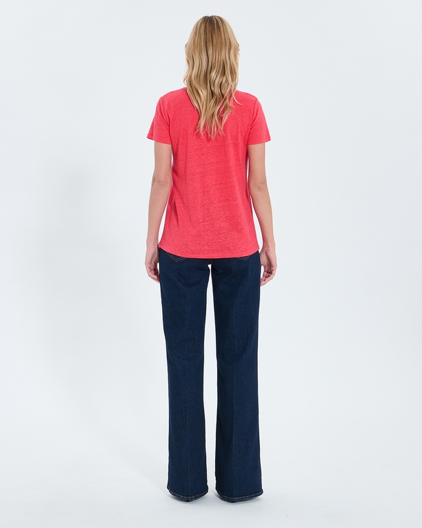 Top Tasmanie Top jersey corail ZAPA