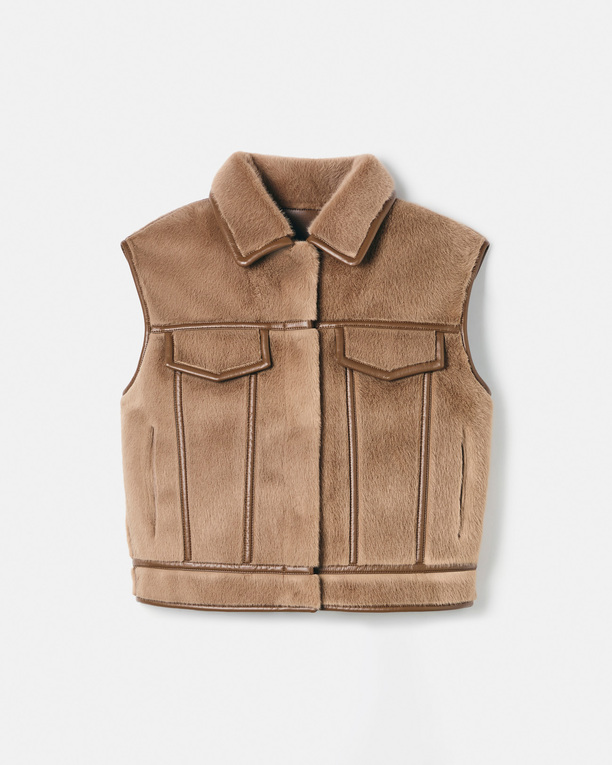 Veste Monjo Veste sans manches camel ZAPA