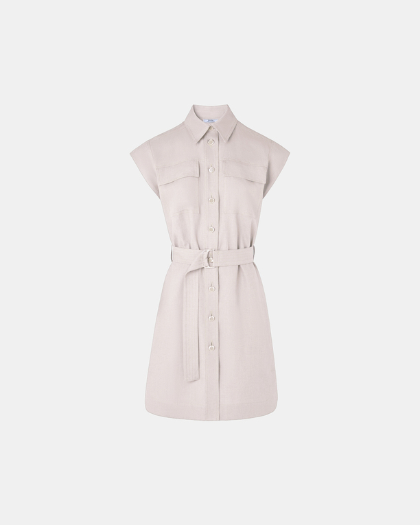 Robe Rosen Robe chemise écru ZAPA