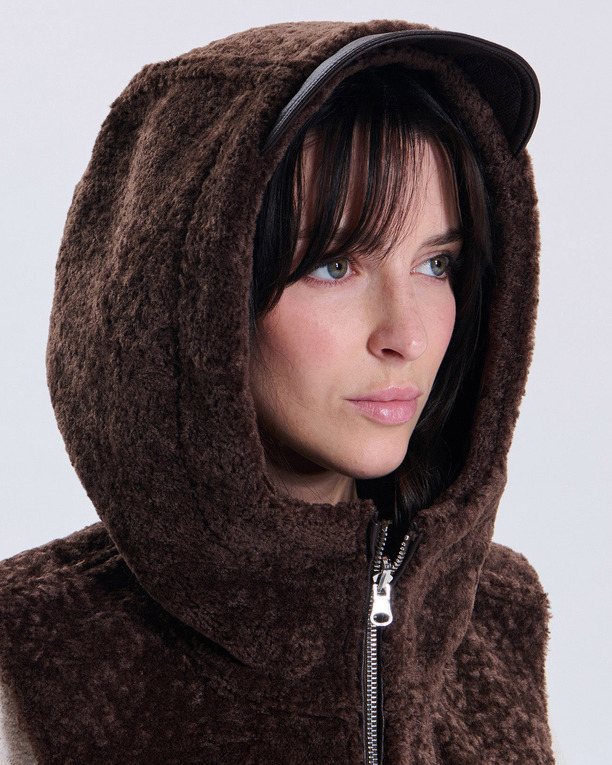 Capuche Chadi Capuche Chadi chocolat ZAPA