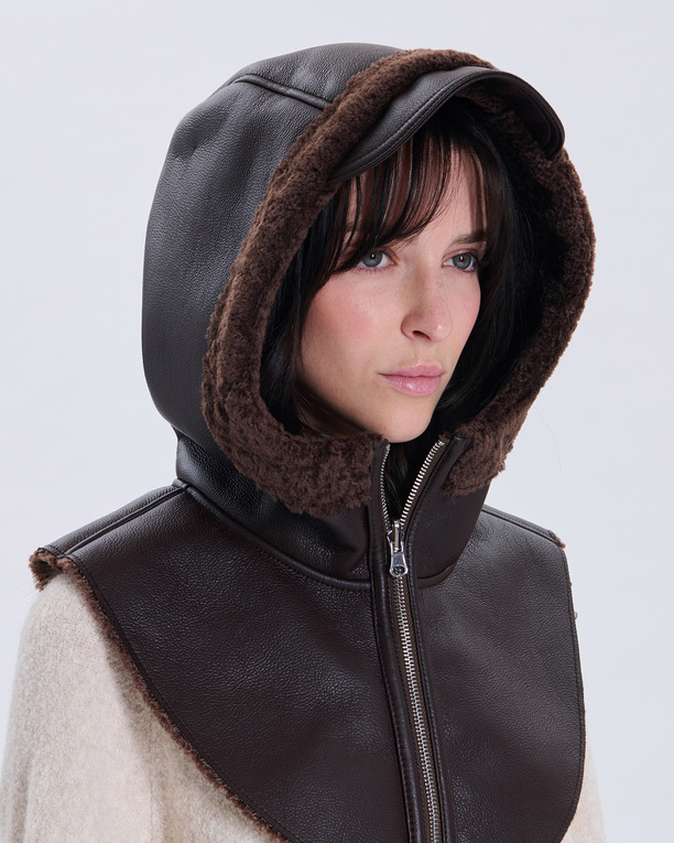 Capuche Chadi Capuche Chadi chocolat ZAPA