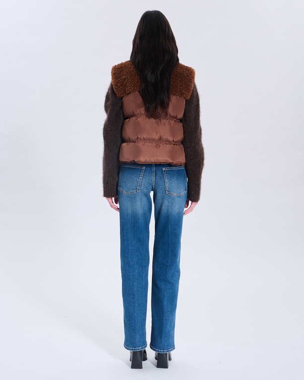 Gilet Gloria Gilet Gloria tabac ZAPA