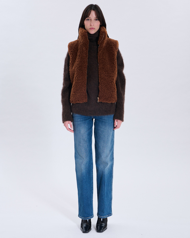 Gilet Gloria Gilet Gloria tabac ZAPA
