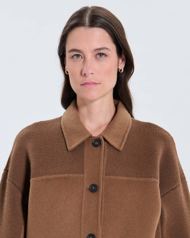 Gilet Mamy Gilet Mamy cannelle ZAPA