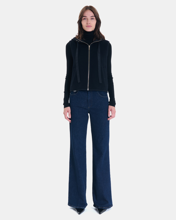 Gilet Grinny Gilet sans manches nocturne en laine ZAPA