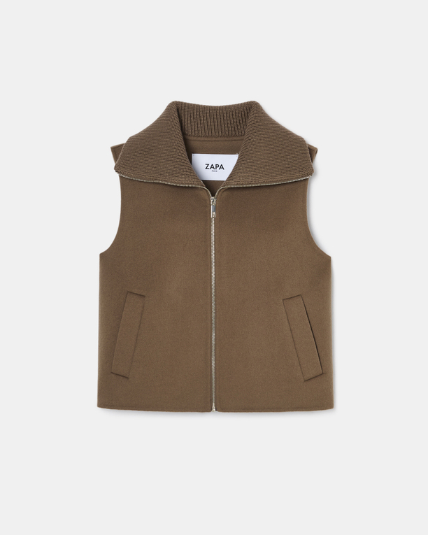 Gilet Glassandre Gilet Glassandre cannelle ZAPA