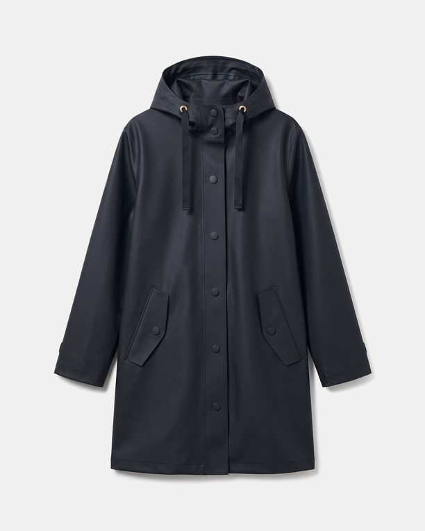 Trench Travia Trench imperméable noir ZAPA