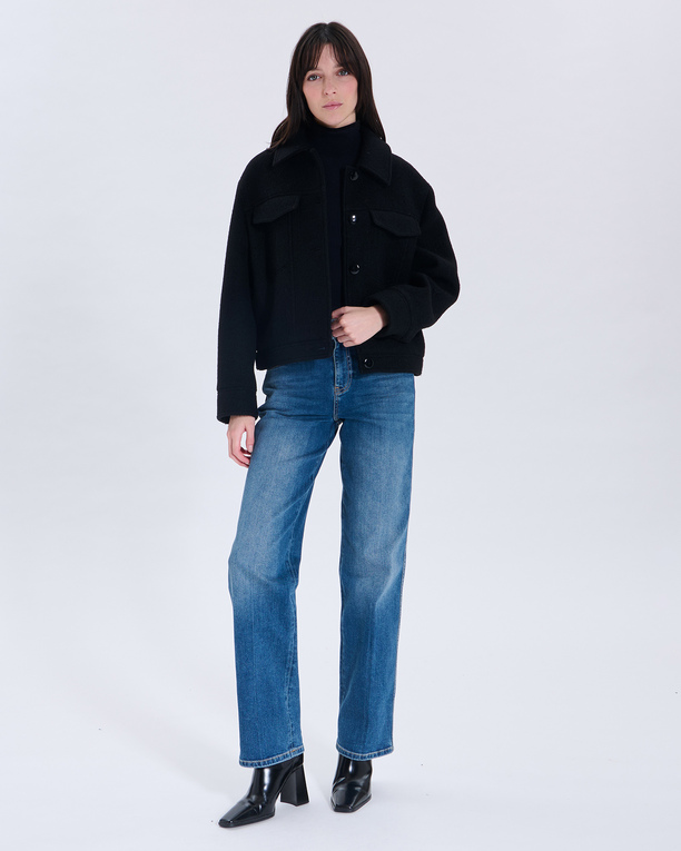Manteau Mino Manteau Mino noir ZAPA