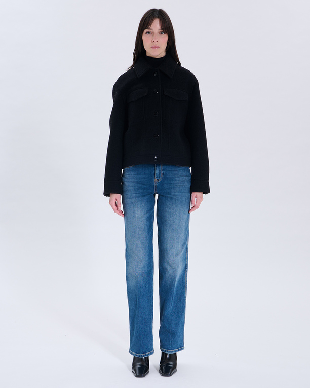 Manteau Mino Manteau Mino noir ZAPA