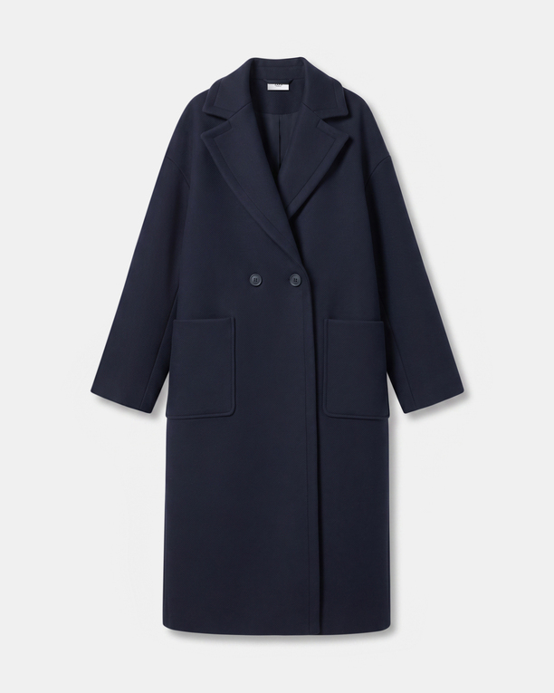 Manteau Miranda Manteau long en laine mélangée nocturne ZAPA