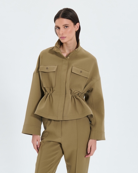 Veste vahite veste courte kaki zapa