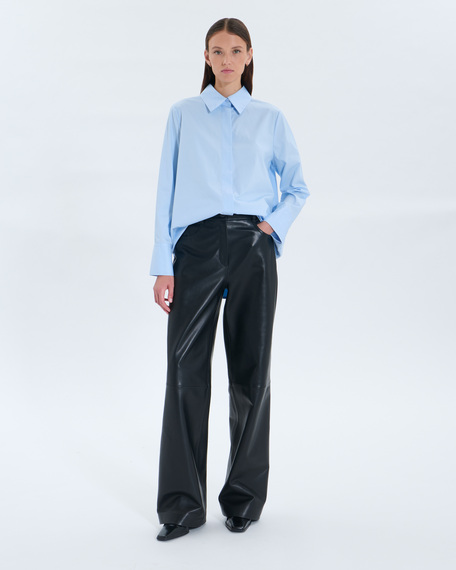 Chemise claire chemise claire bleu ciel zapa